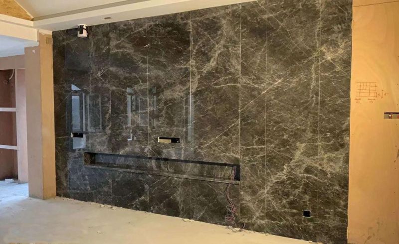 Crains Grey Marble with White Net