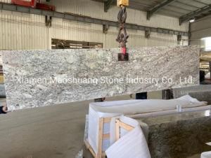 Yellow Golden Granite Stone Prefab Countertop Slabs