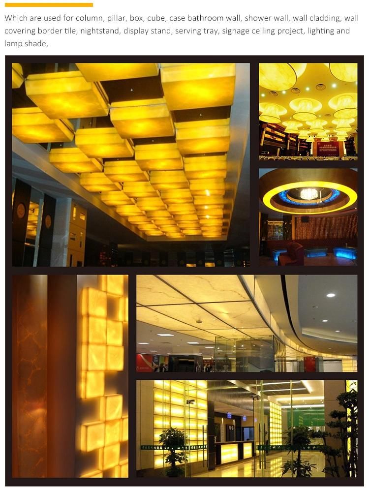 Decoration Acrylic Seamless Joint Translucent Artificial Stone Acrylic Solid Surface Sheet 3.16