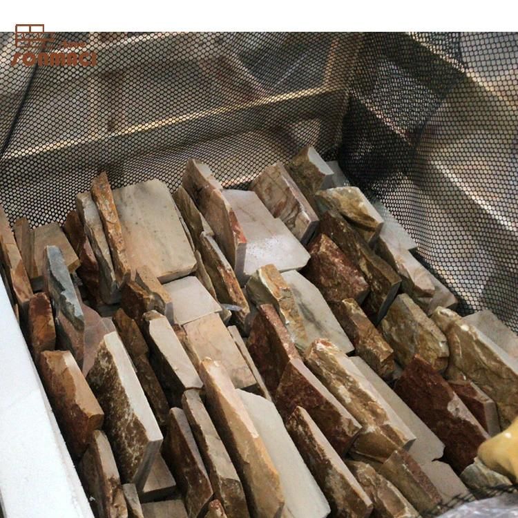 Rectangle Stone Slate Masonry Stacked Stone Veneer