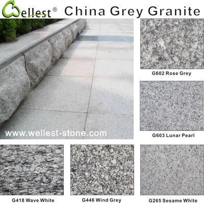 G602 G603 G655 G633 Light and Dark Grey Granite Stone for Floor Paving and Wall Cladding