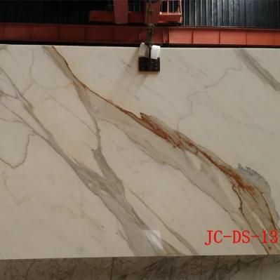 Calaeata Polished Marble Slabs for Interior Flooring Wall Decoration