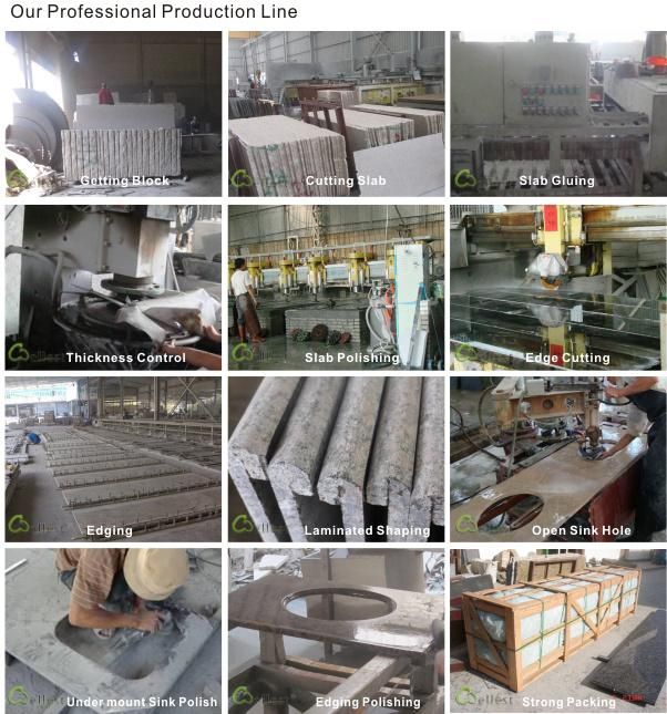 Chinese Natural Vein Guangxi White Marble, Round Marble for Bar Top Coffee Top