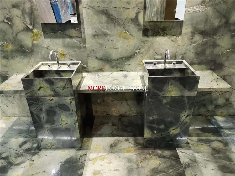 Interior Living Room Green Marble Floor Tile/Wall Tile/Countertop