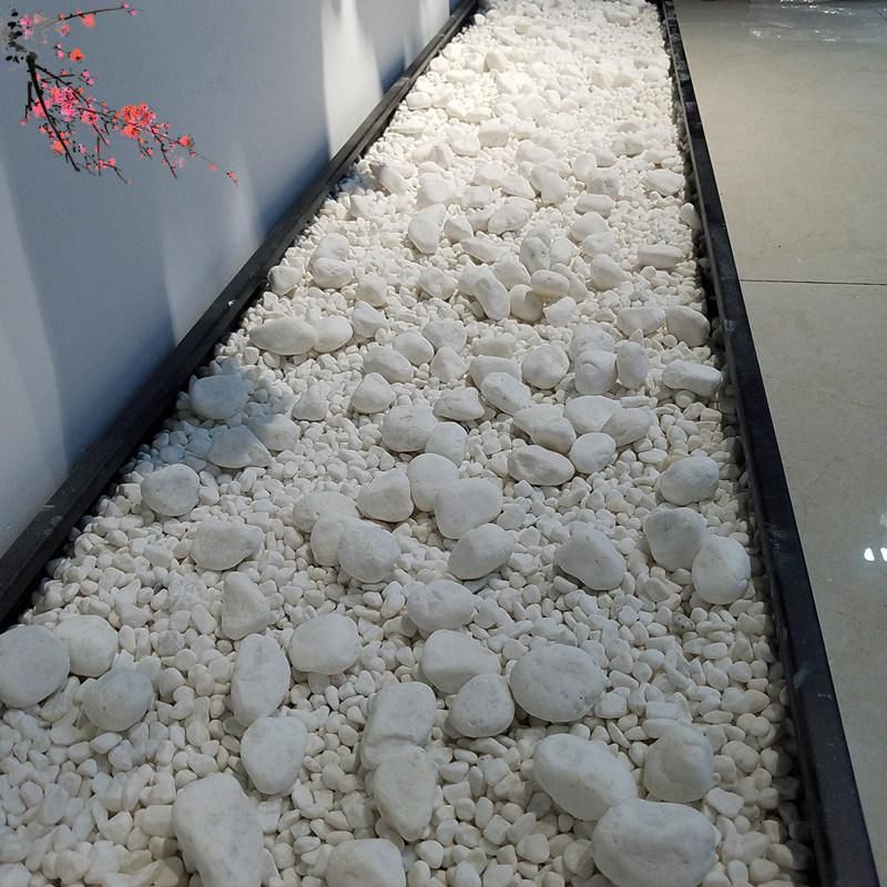 Wholesale Decorative Natural Black Tumbled Pebble Stone