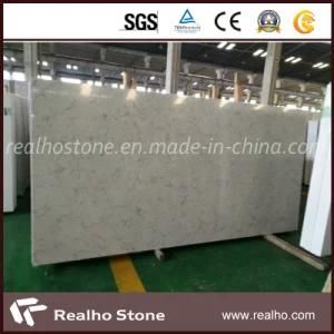 Polished Artificial White Transparent Quartz Stone for Project