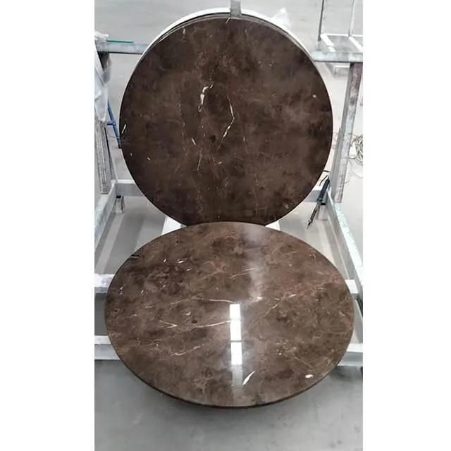 China Best Cheap Dark Brown Marble Kitchen Countertop
