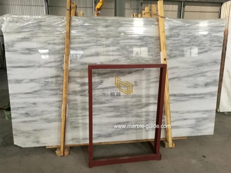 New Launch Victoria Fall White/Gray Marble Slabs for Flooring/Wall/Baluster/Bathroom/Table/Countertop