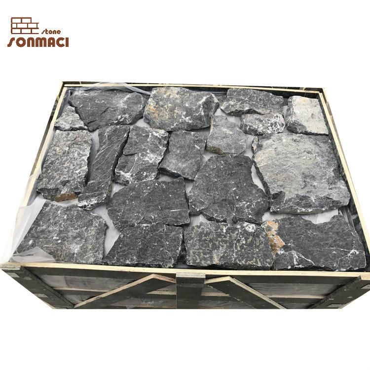 Black Quartz Decorative Stone Wall Panel