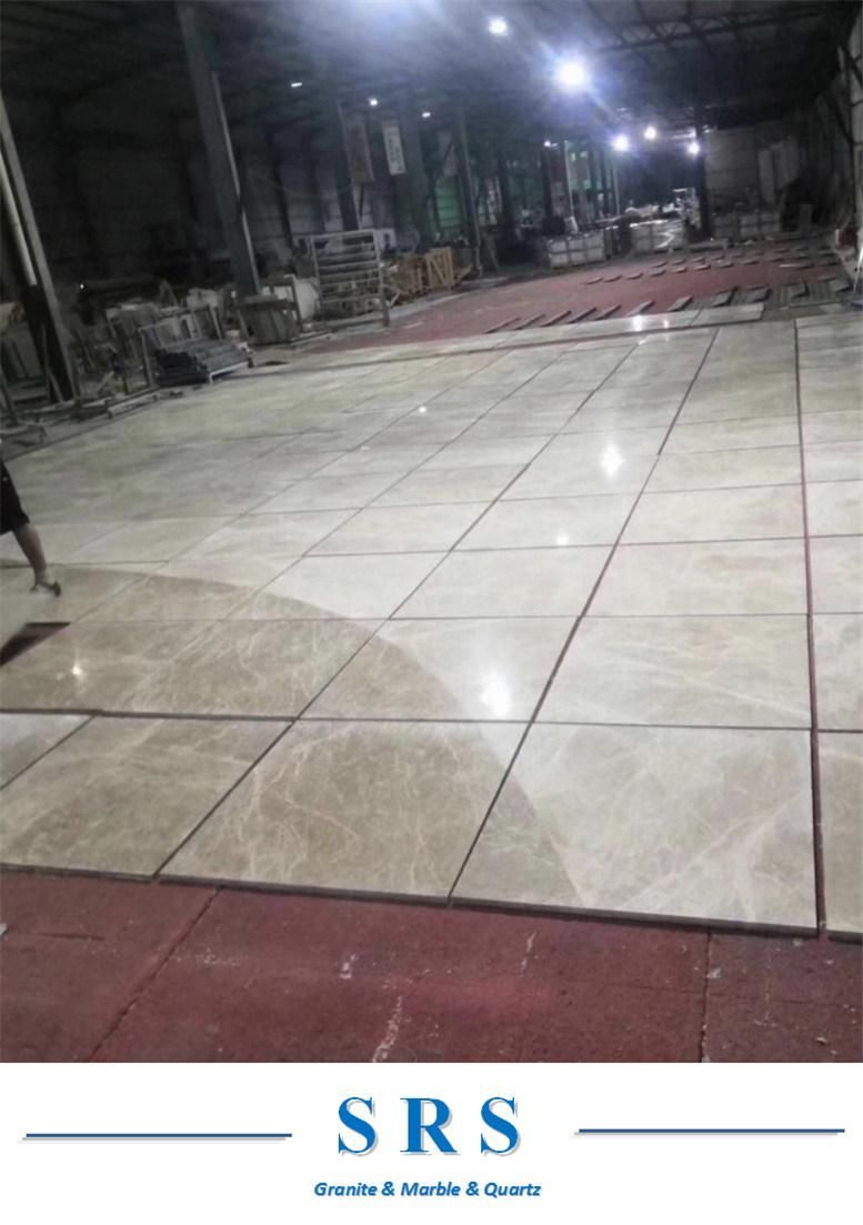 Natural Stone Scream Beige Light Emperador Brown Marble for Slabs/Tiles//Floor