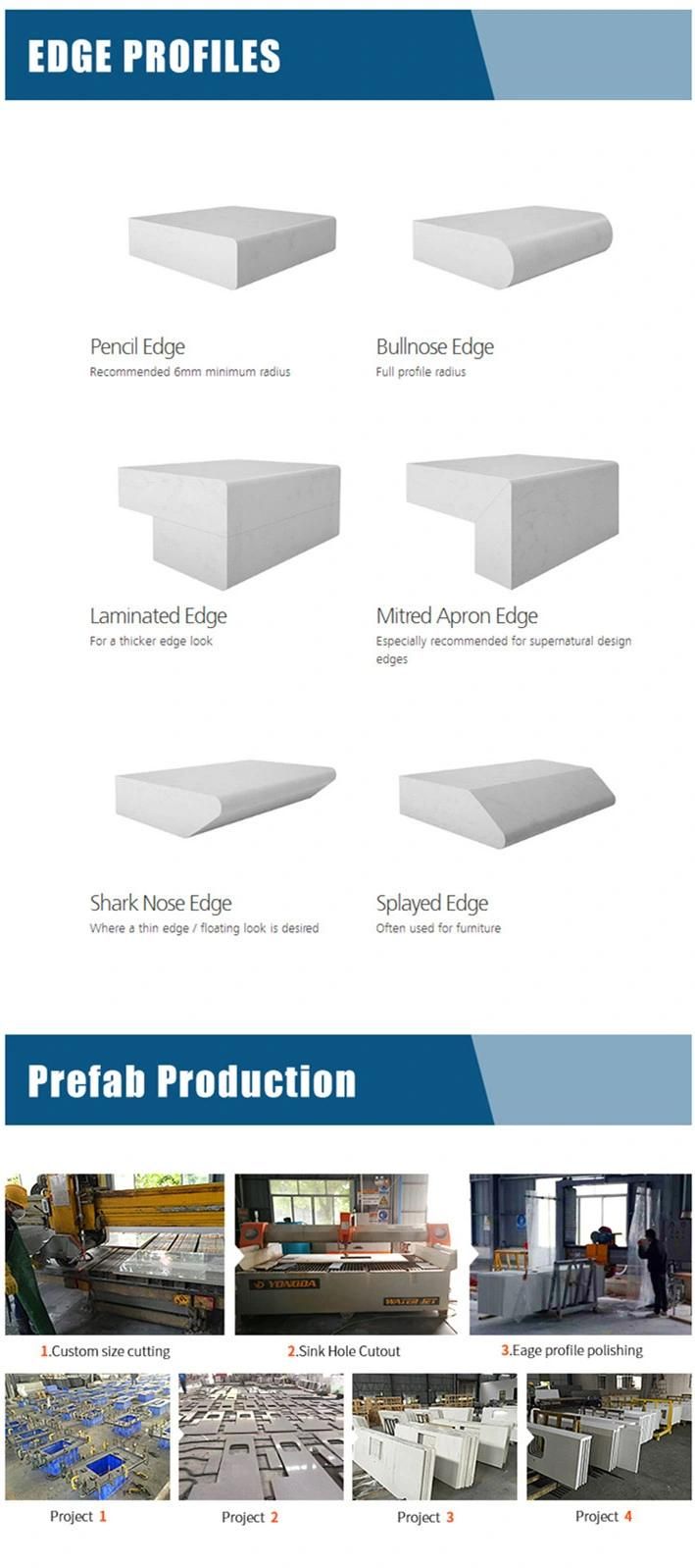 Engineered Stone (quartz) for Kitchen and Bathroom Countertops