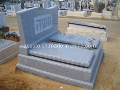 Chinese Grey Granite Cheap Price of Israel Memorial Tombstone