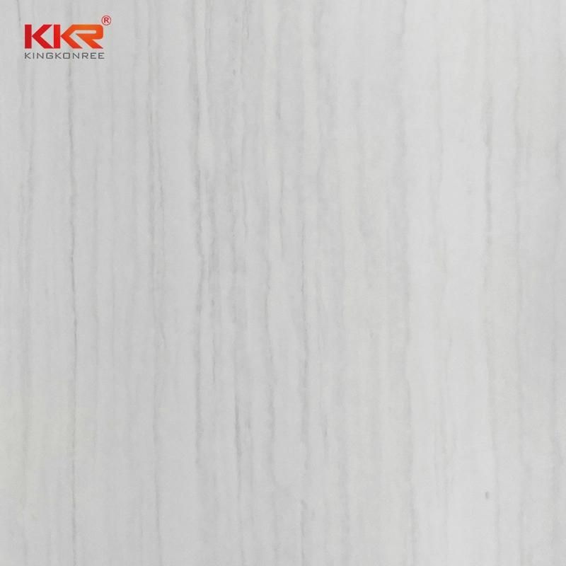 Building Material Big Slab Stain Resistant Solid Surface Resin Acrylic Stone Sheets