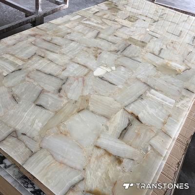 Transtones Decorative Backlit Artificial Stone Slab for Alabaster Light Box