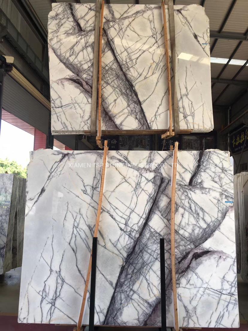 Turkey White Marble Milas Lilac Marble Stair