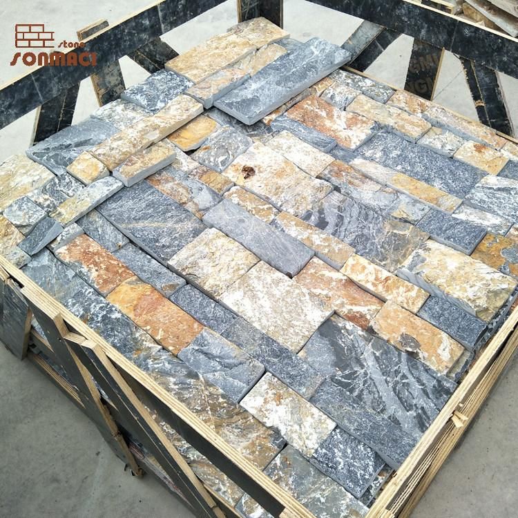 Decorative Gray Stone Wall Cladding Tiles