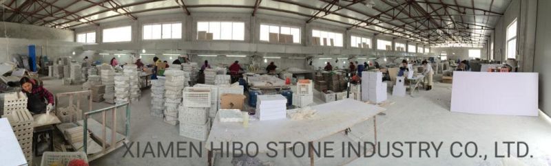 Natural Stone Marble Pure White Thassos and Shell Waterjet Flower Pattern Mosaic Tile Waterjet Tile
