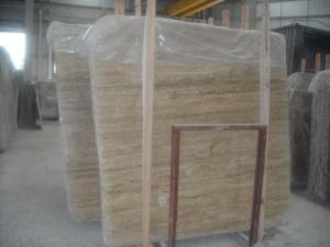 Natural Noche Travertine Marble for Wall Cladding Slab