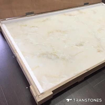 Transtones Alabaster Sheet Faux Stone Panels Home Decors Wall
