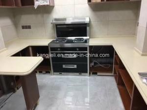 Engineered Quartz Stone Prefabricated Vanity Top/Countertops for Kitchen