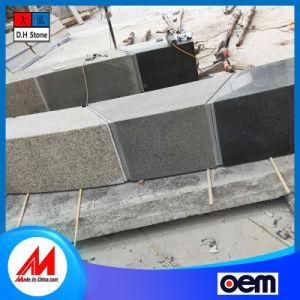 Factory Outlet Store Chinese Polished Light Grey Granite Garden Stone Bench