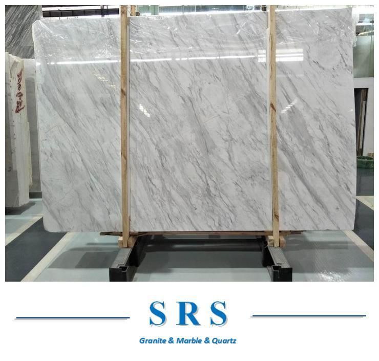 Greece Volakas White Marble for Floor Tiles/Slabs/Kitchen Countertops Marble Flooring Slab