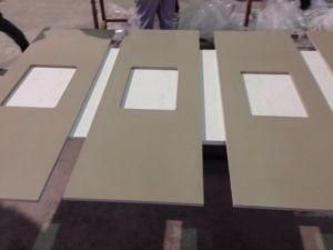 Coffee Sand Quartz Kitchen Countertop