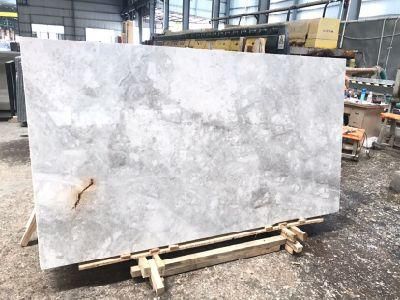 Grey and White Marble Slab for Tile