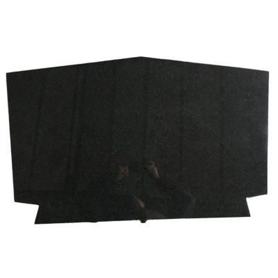 Xiamen Tombstone Producer Customized Natural Stone Black Granite Monument Tombstone M30