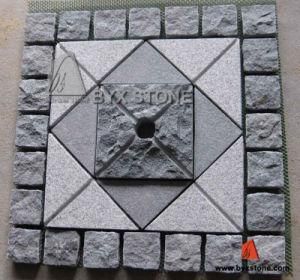 Grey Granite Garden Cobblestone for Driveway and Outdoor