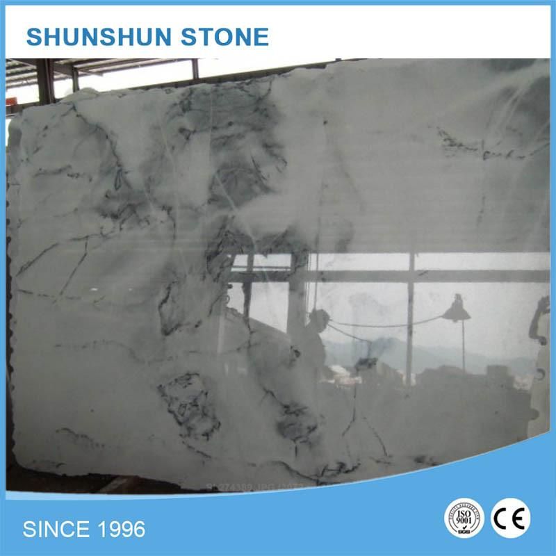 White China Jade Landscape Marble Slabs for Wall and Floooring