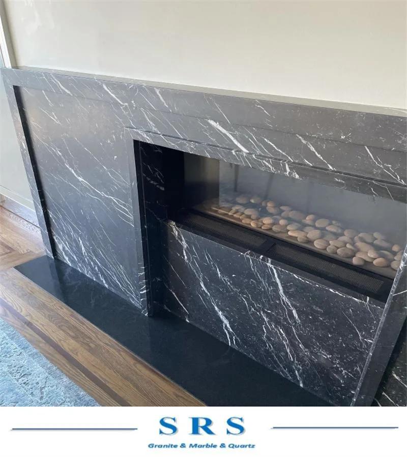 Black Nero Marquina Marble for Slab/Floor/ Wall Tile