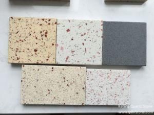 KF-106 Zircon Kitchen Countertop Solid Surface Engineered Quartz Stone