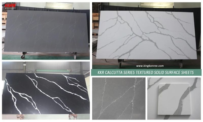 2020 Hot Selling Marble Looking Faux Stone Composite Acrylic Solid Surface Sheet