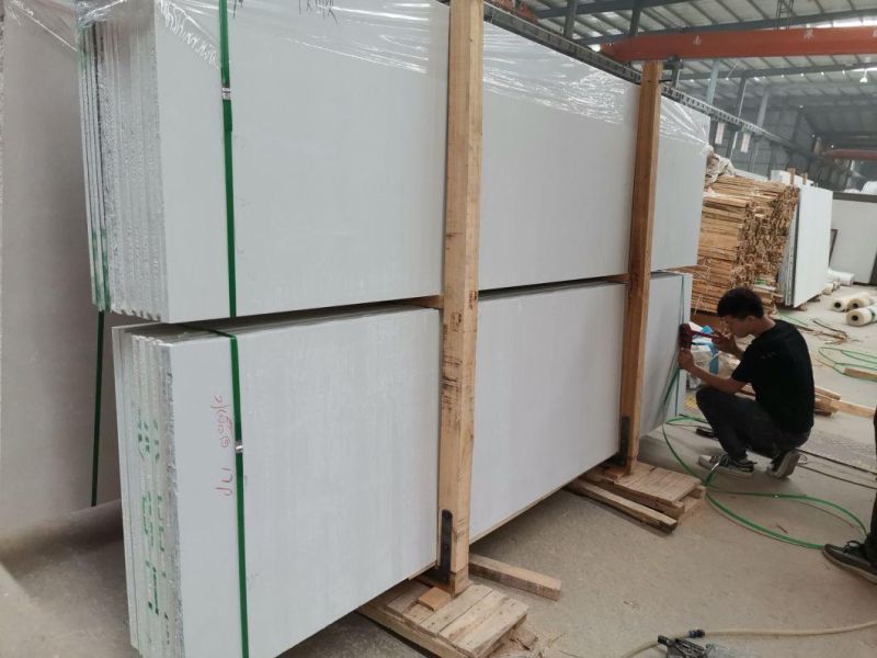 White/Cream/Grey/Black/Brown/Veins Artificial Stone Engineered Marble Slabs for Kitchen Countertops/Worktops