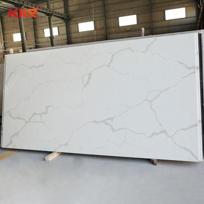 Calacatta White Artificial Quartz Stone for Kitchen Countertop and Table Top