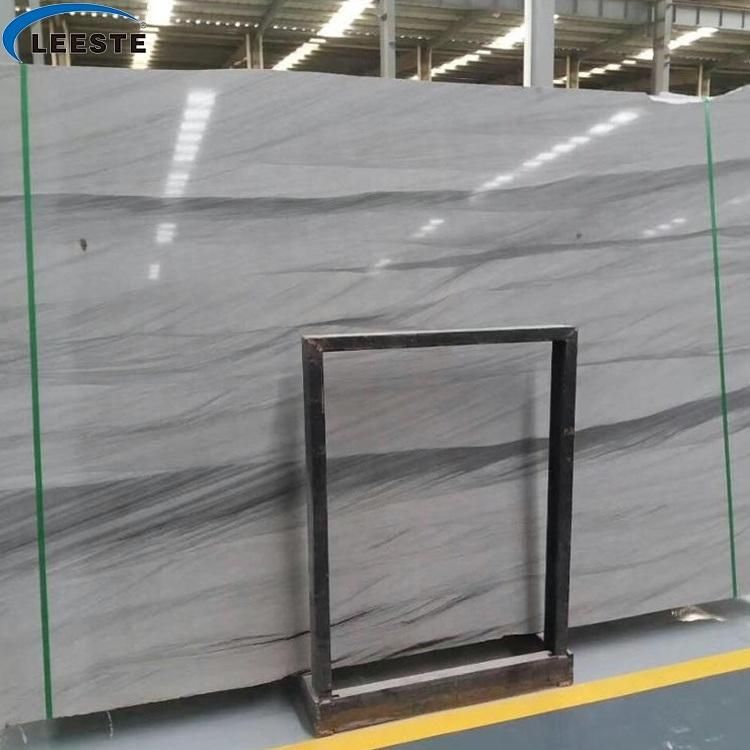 Crystal Blue Wooden Vein Marble Slabs Blue Marble Slab