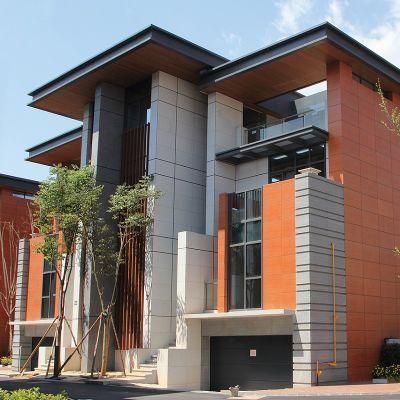 Natural Terracotta Facade Panels for Villa Residential Decoration