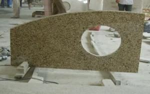 Mountain Yellow Tiles Slabs Granite for Countertops Steps Riser Stairs