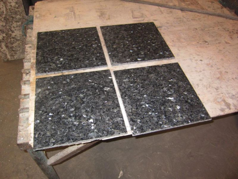 Chinese Polished Blue Pearl Natural Granite Stone Flooring & Walling Tiles