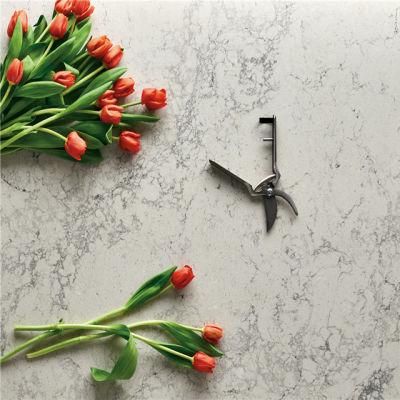 Custom Carrara Quartz Stone Table Top Kitchen Cabinet Marble Table Top