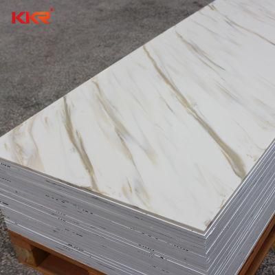 Texture Veining Marble Pattern Solid Surface Sheets for Countertop