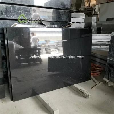Chinese Black/Absolute Pure Black/ Hebei Black Granite for Hotel Decoration Bentch Top