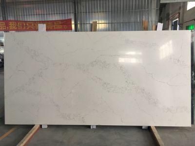 Wholesale Price Popular Color Floor Tile Artificial Calacatta Marble Quartz Stone for Kitchen Bathroom Commercial Countertops with Ce NSF SGS