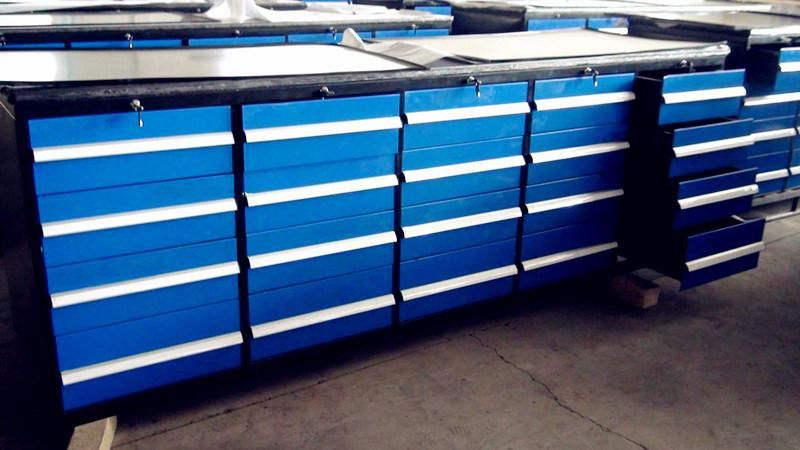 Haylite New Model Steel Workbench, Metal Storage Tool Cabinets,