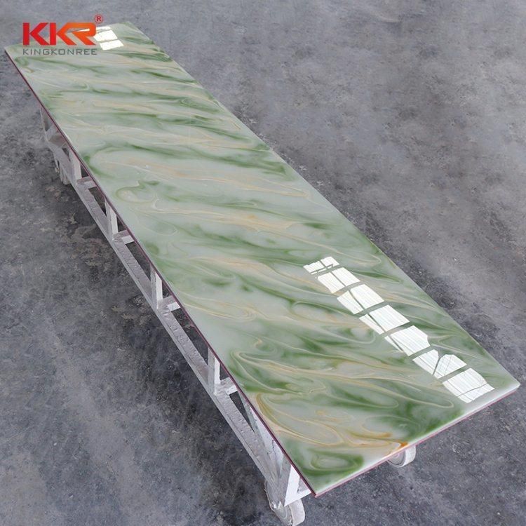 Decoration Translucent Resin Stone Solid Surface Corian Sheet