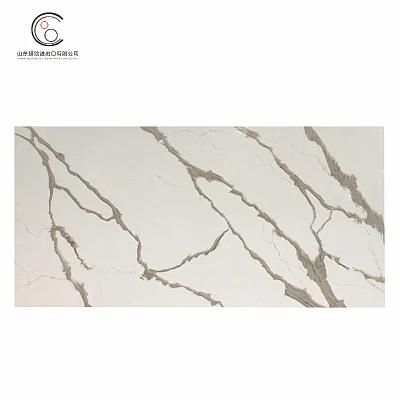 Large Quartz Stone Prefabricated Countertop Bathroom Vanity Quartz Worktop Kitchen