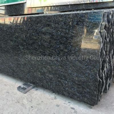 Butterfly Blue Granite Countertops Laminated/Bullnose/Eased/Half/Round Edge Natural Facade Stone Tiles/Slabs