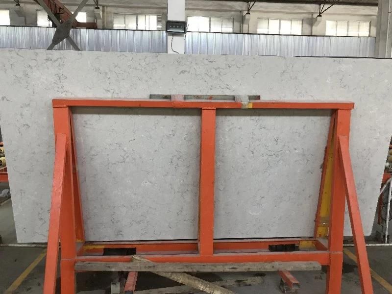 Artificial Marble Granite Look Engineered Quartz Stone Slab (SQ7016)