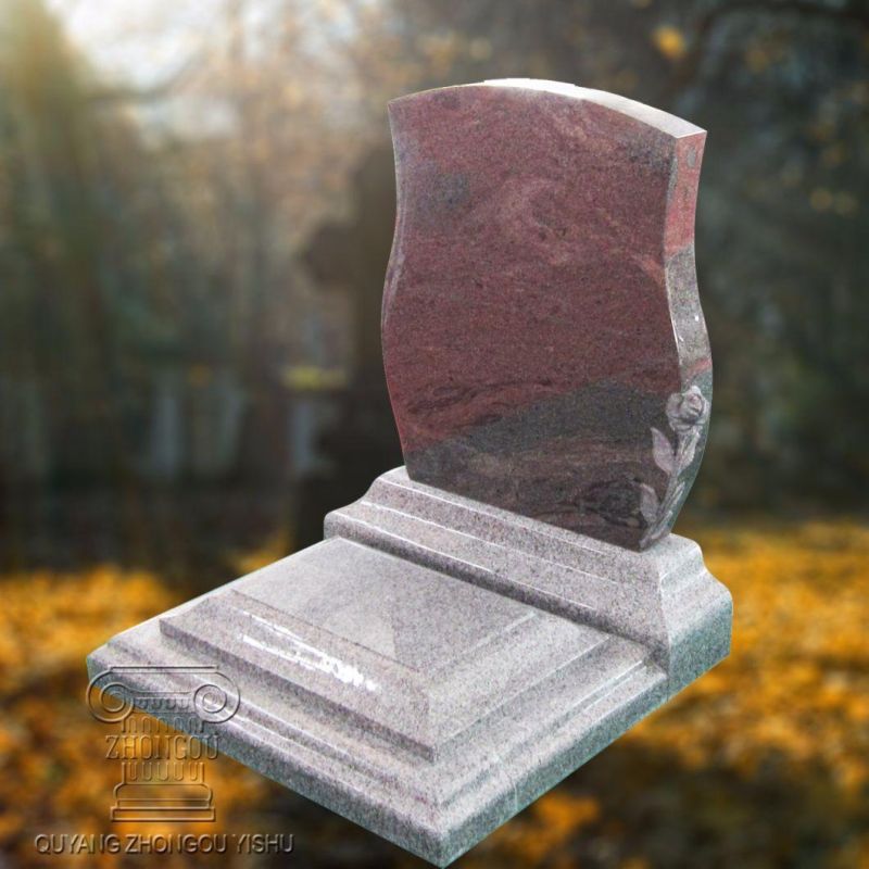 Black Granite Tombstone and Monument